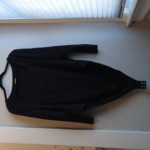 Old Navy Black Long Sleeve Bodysuit